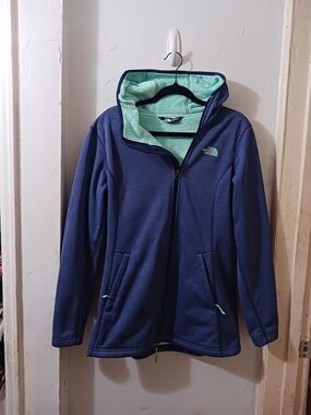 The North Face Mint Green Fleece Hoodie